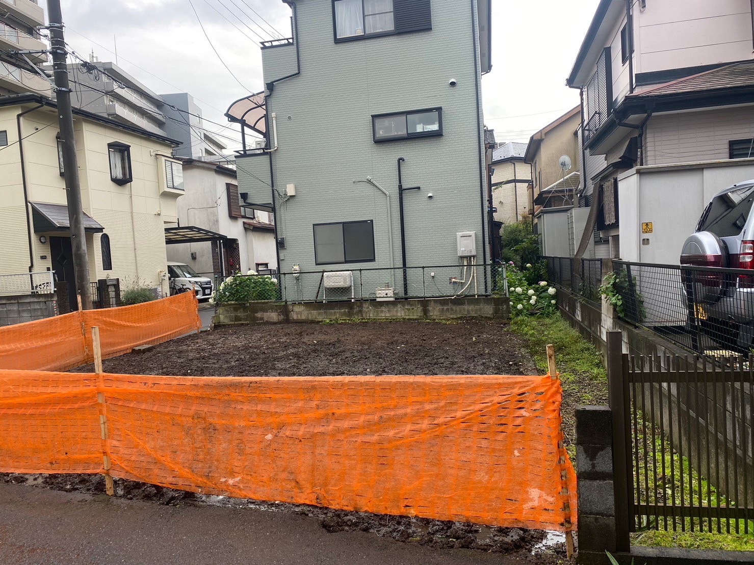 さいたま市緑区山崎の解体工事の画像
