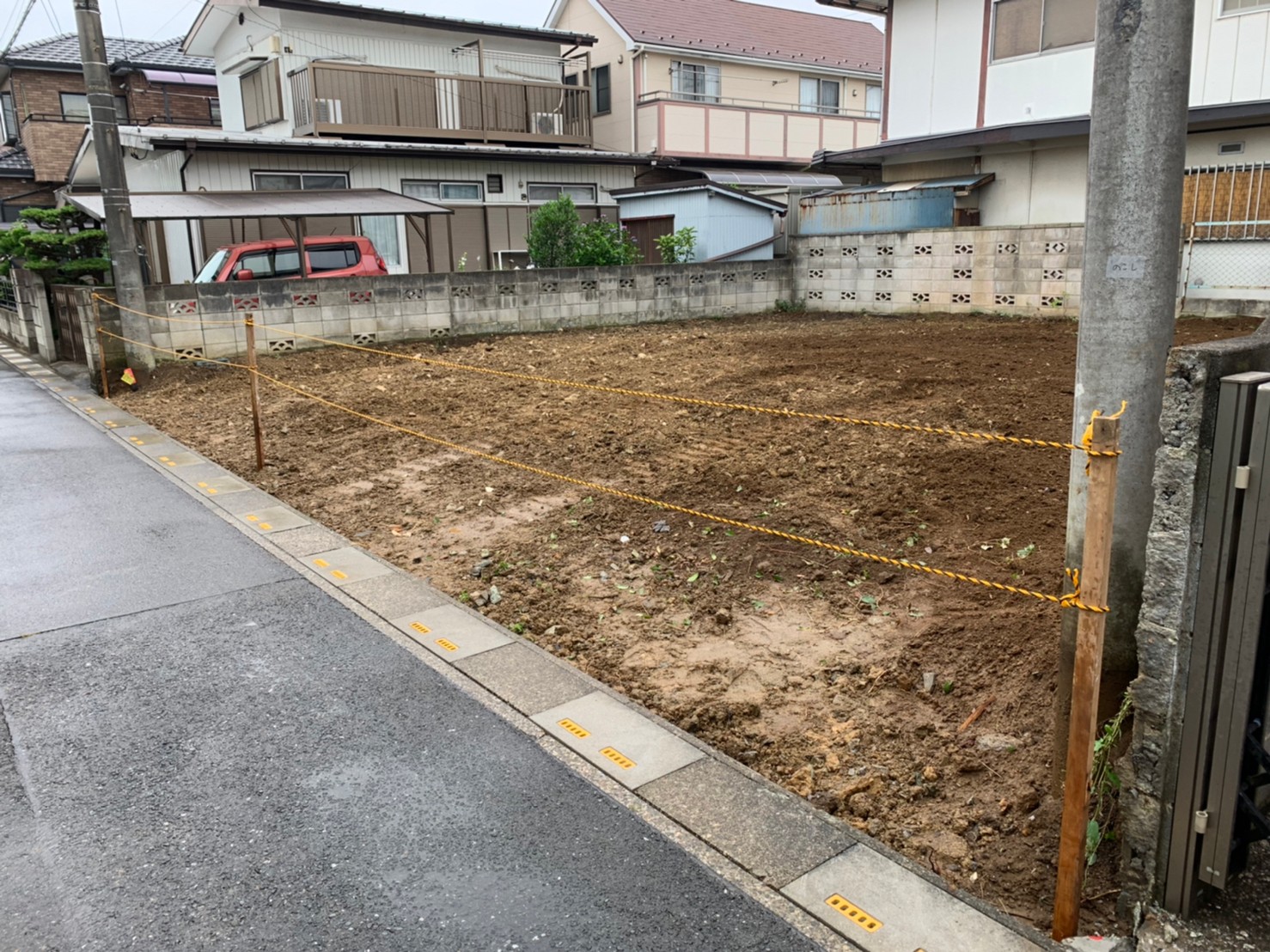 さいたま市西区指扇の解体工事の画像
