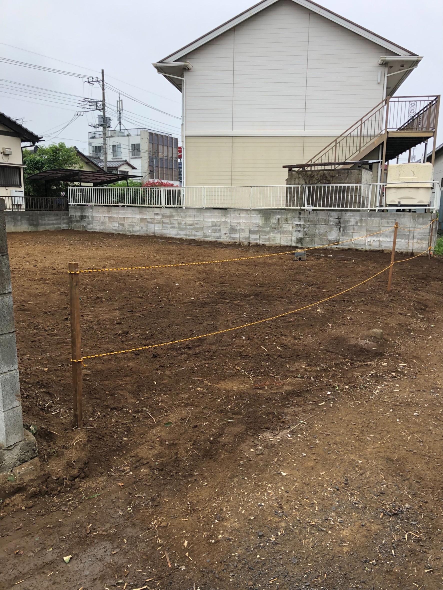 さいたま市西区清河寺の解体工事の画像