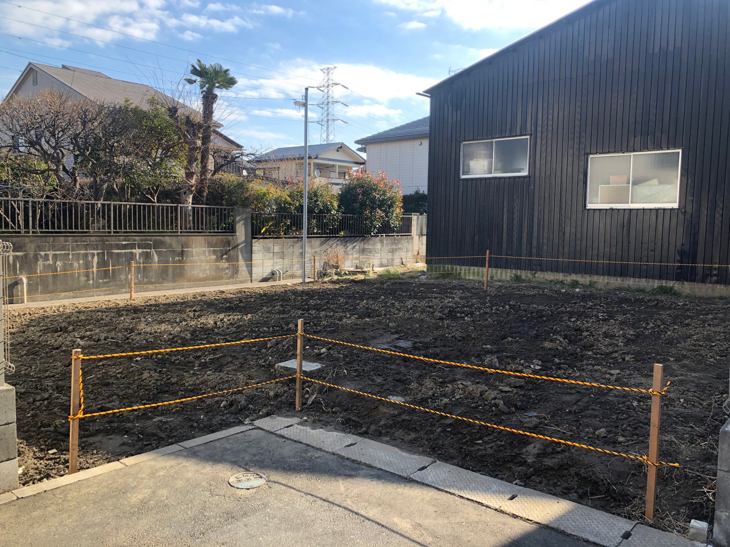 三郷市戸ヶ崎の解体工事の画像