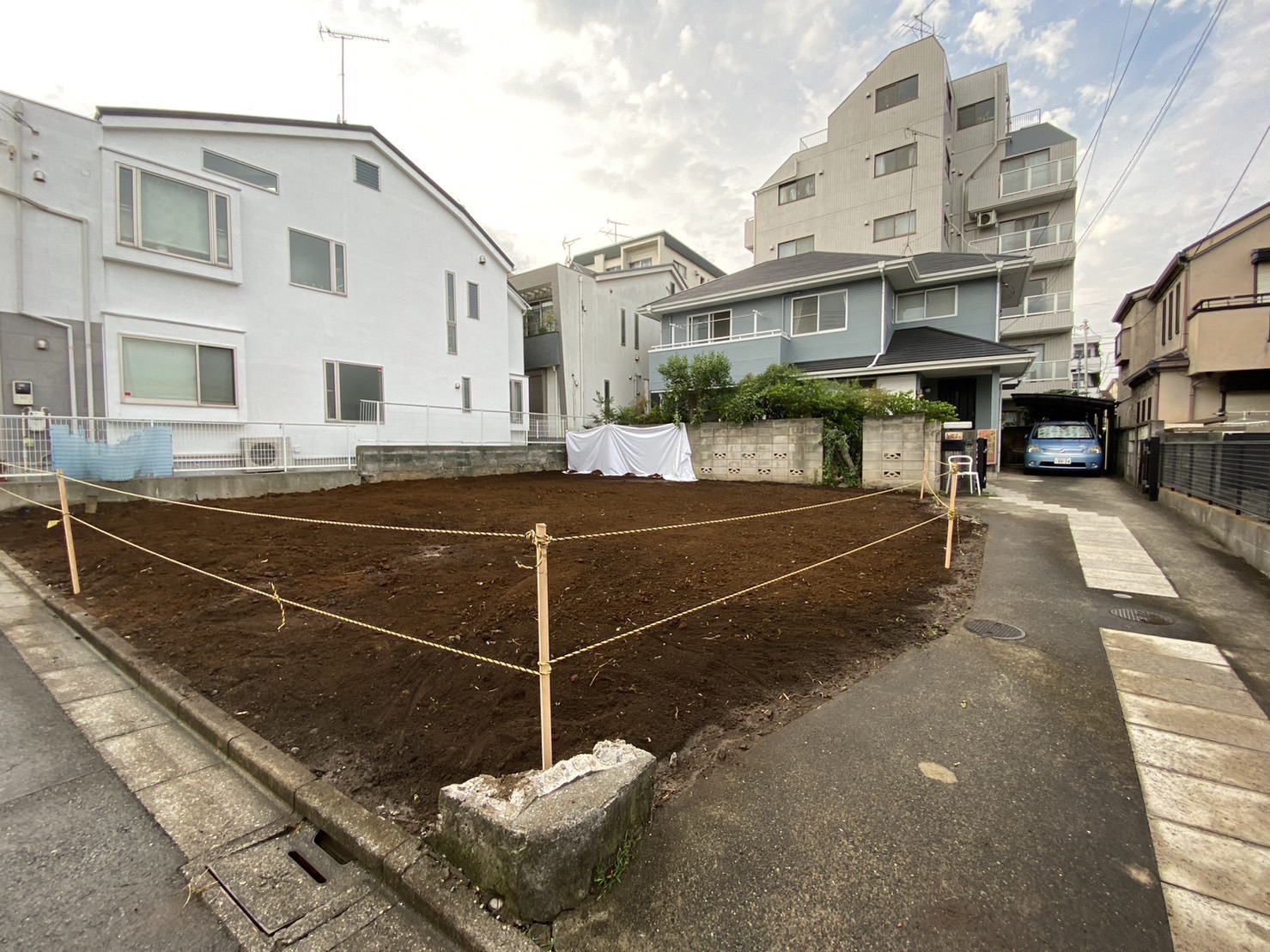 世田谷区東玉川の解体工事の画像