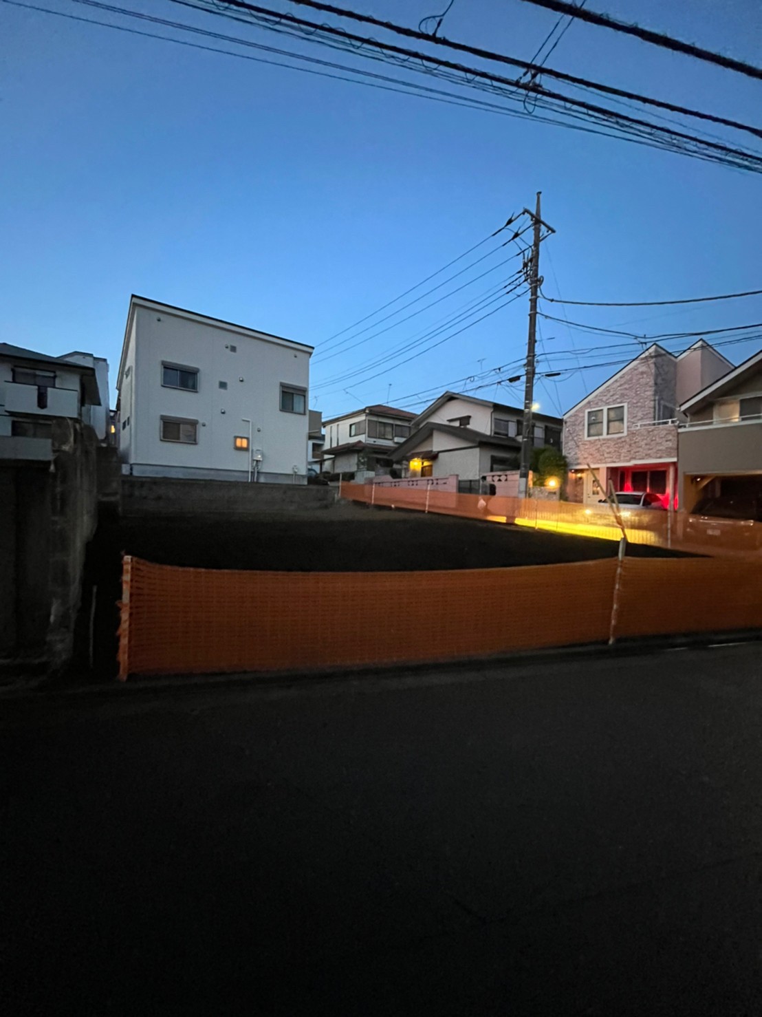 中野区若宮の解体工事の画像