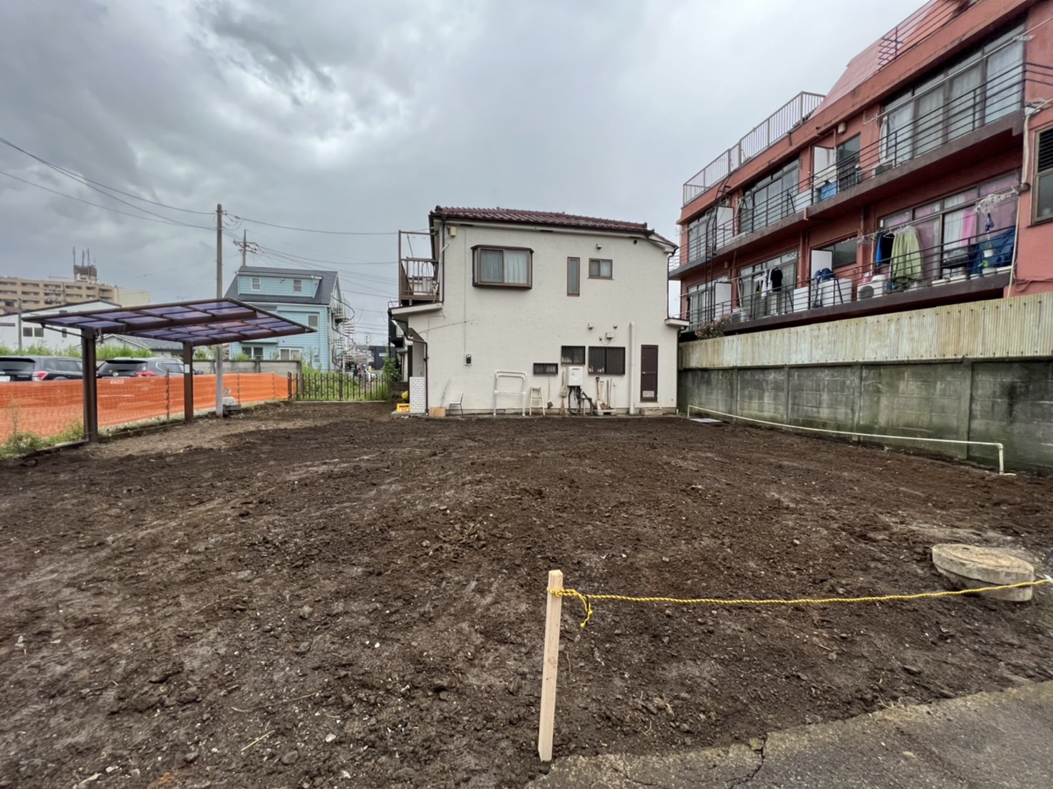 八王子市本郷町の解体工事の画像