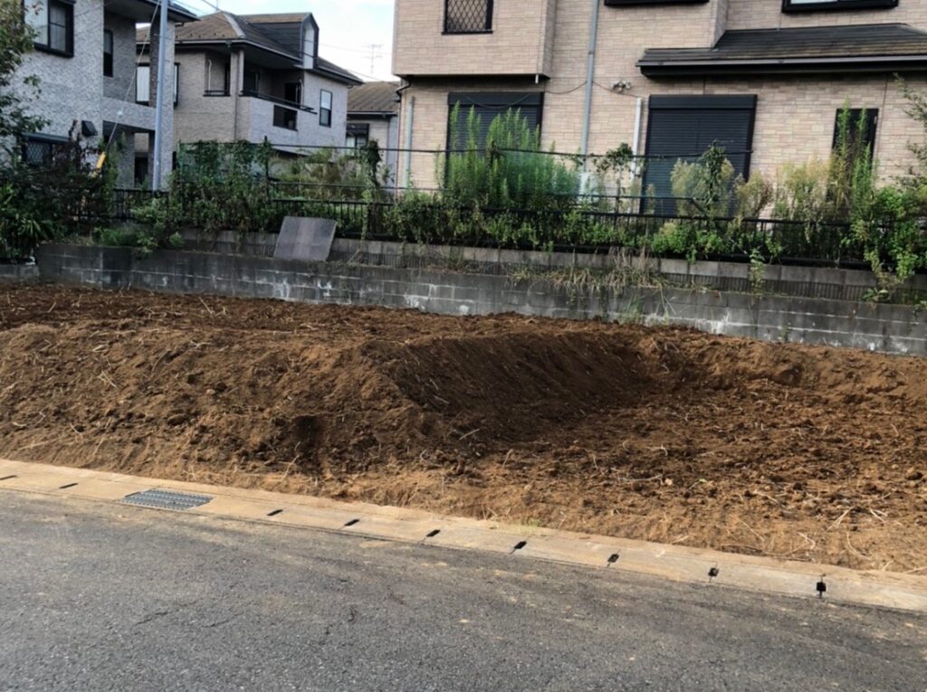 八街市八街の解体工事