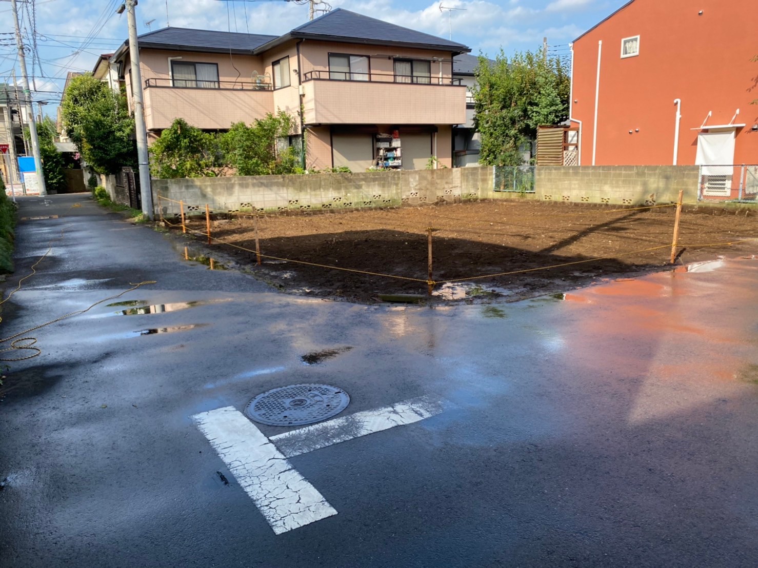 国分寺市新町の解体工事の画像