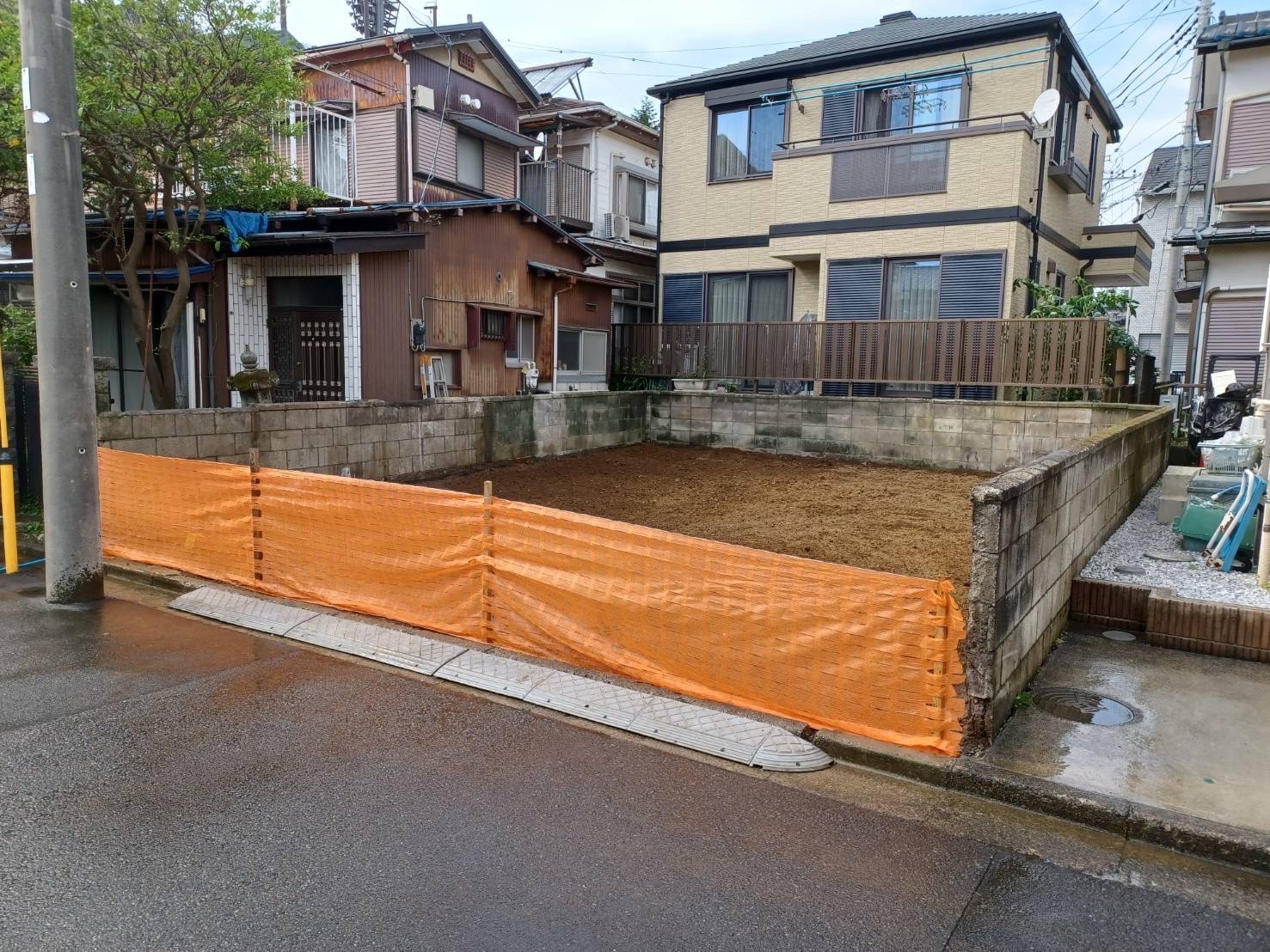 大和市柳橋の解体工事の画像
