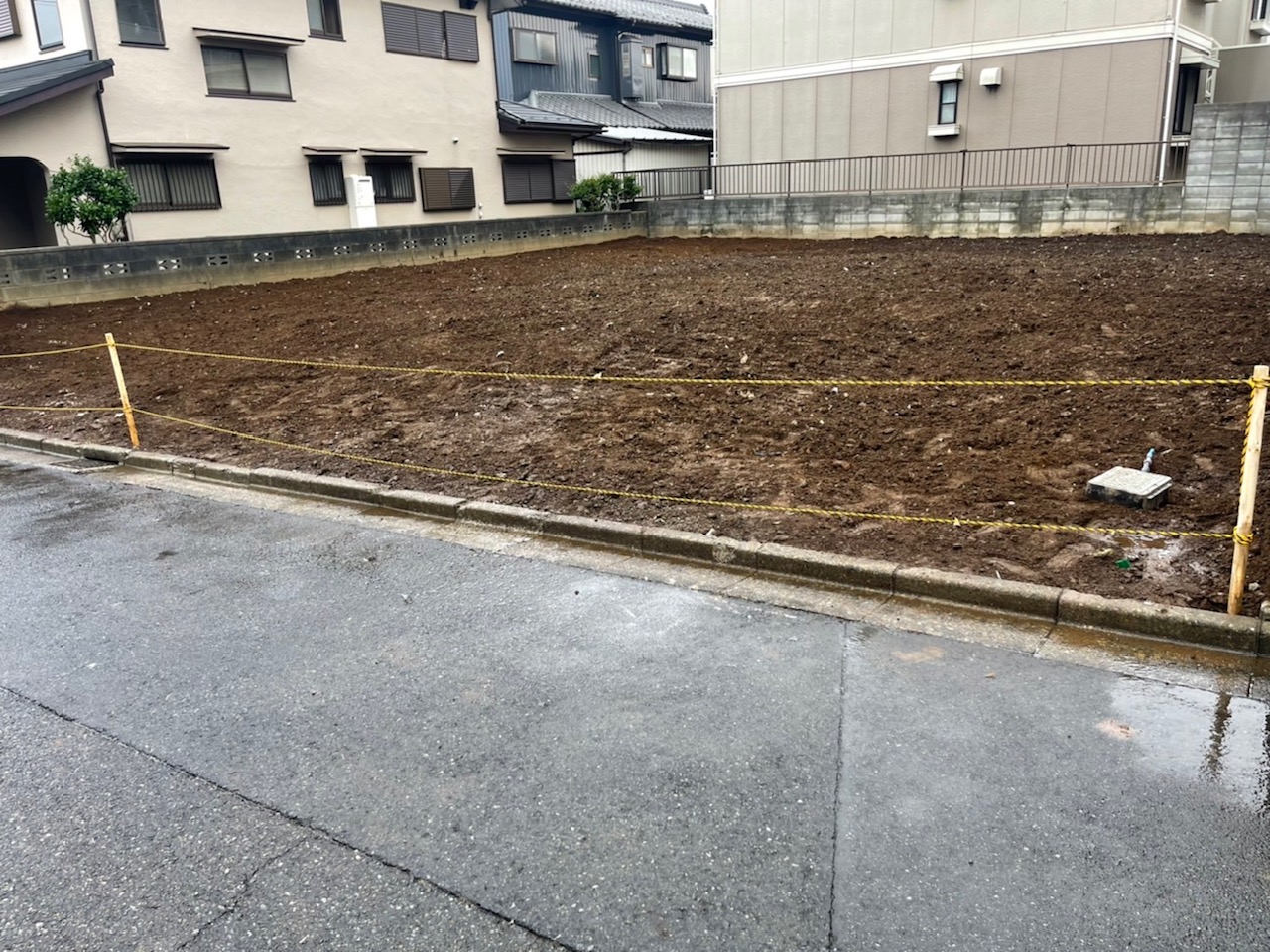 富士見市針ヶ谷の解体工事の画像