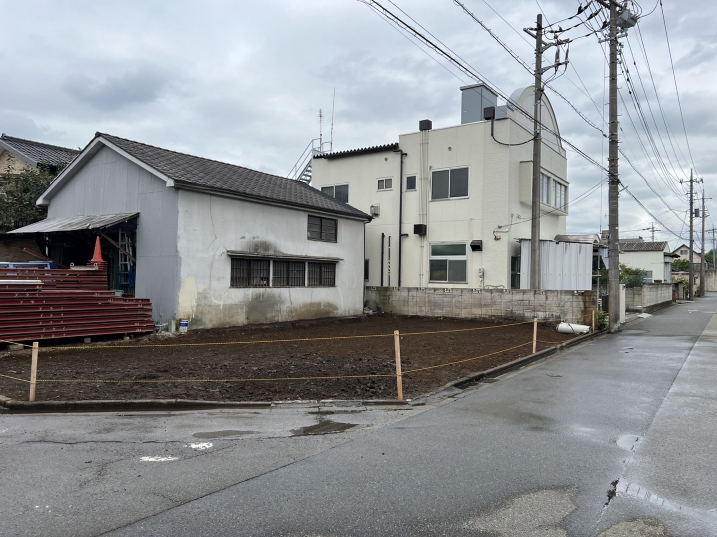 川口市東領家の解体工事の画像