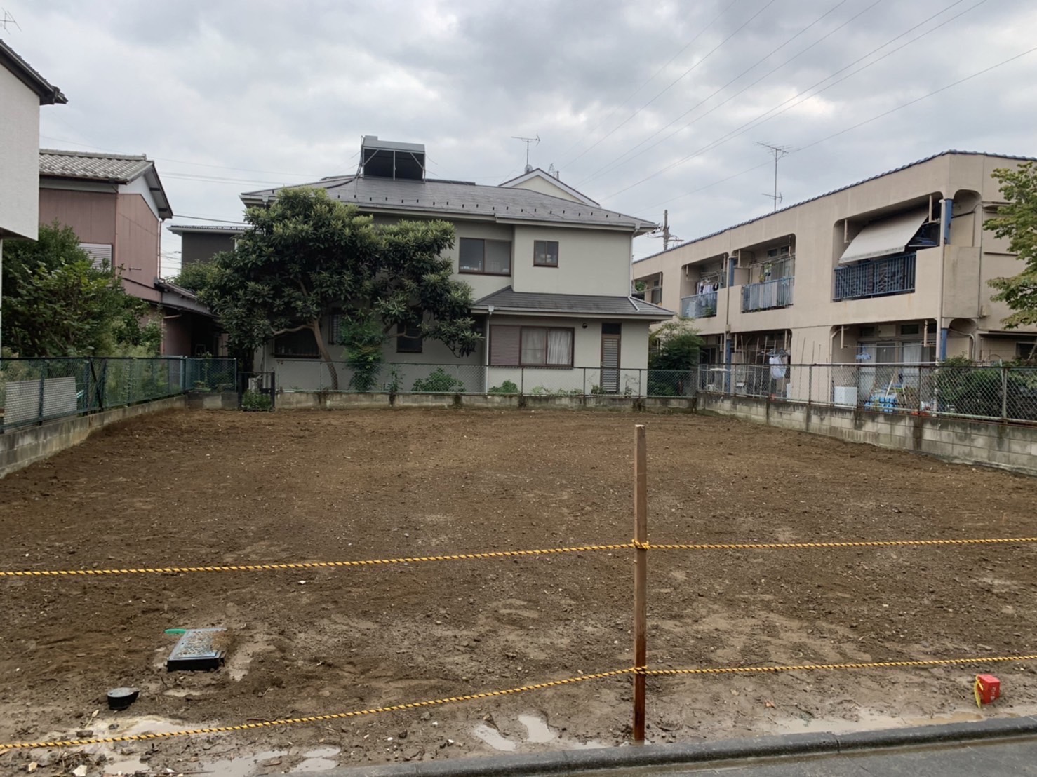 川崎市多摩区宿河原の解体工事の画像