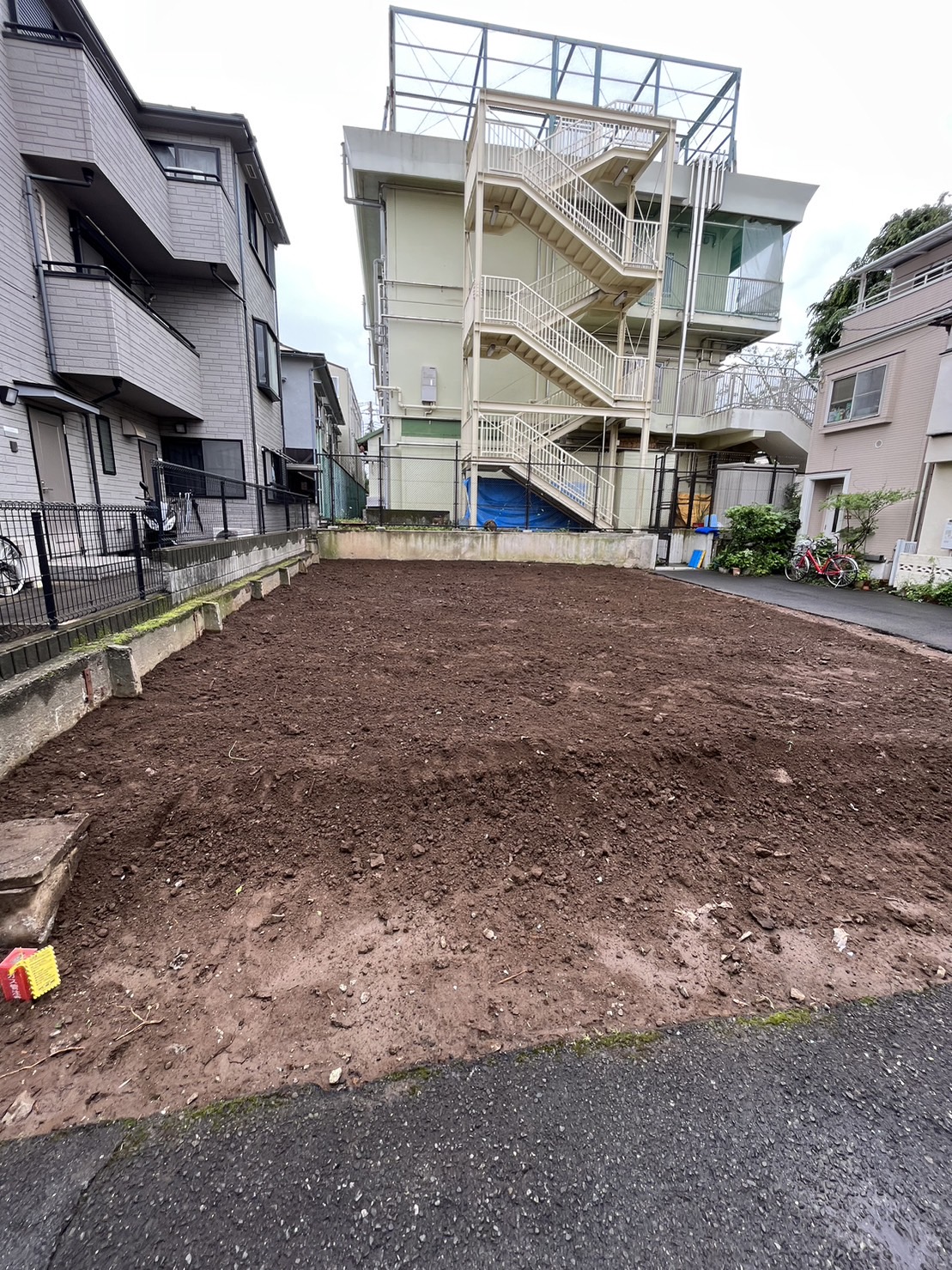 文京区大塚の解体工事の画像