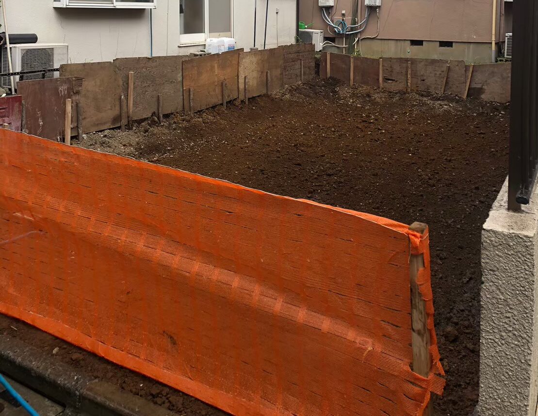 新宿区若松町の解体工事の画像