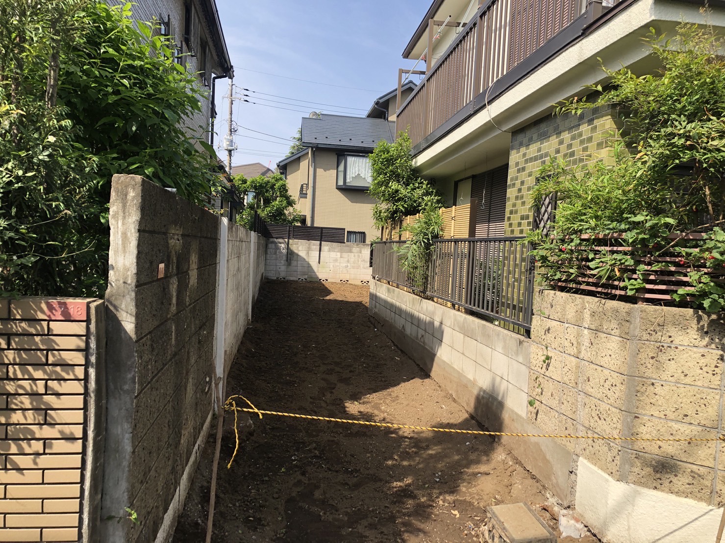 杉並区阿佐谷北の解体工事の画像