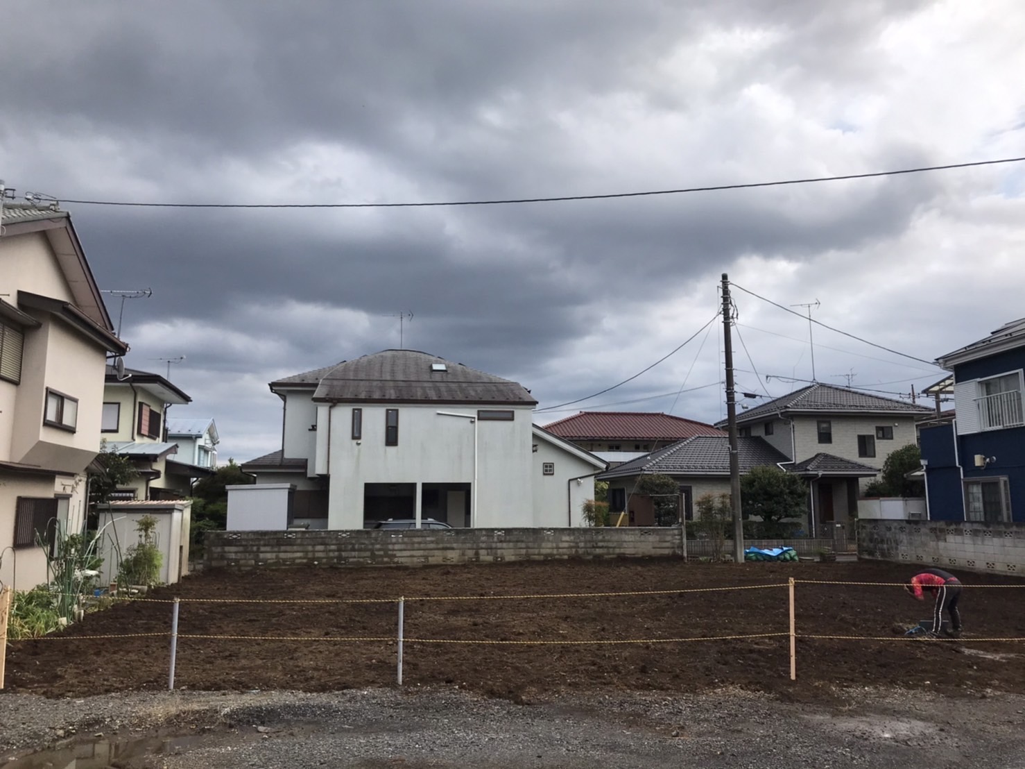 東大和市南街の解体工事の画像