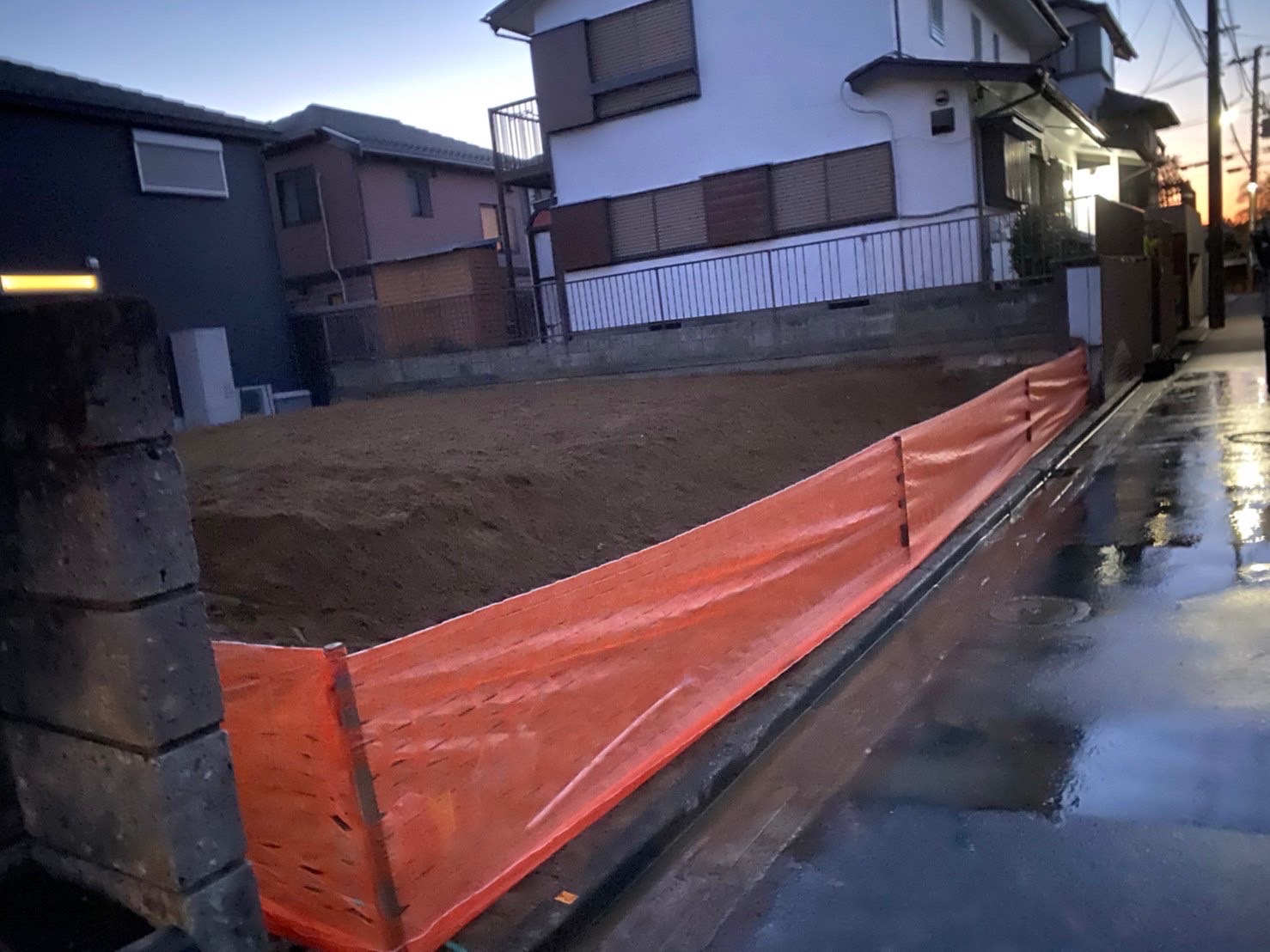 横浜市栄区若竹町の解体工事の画像