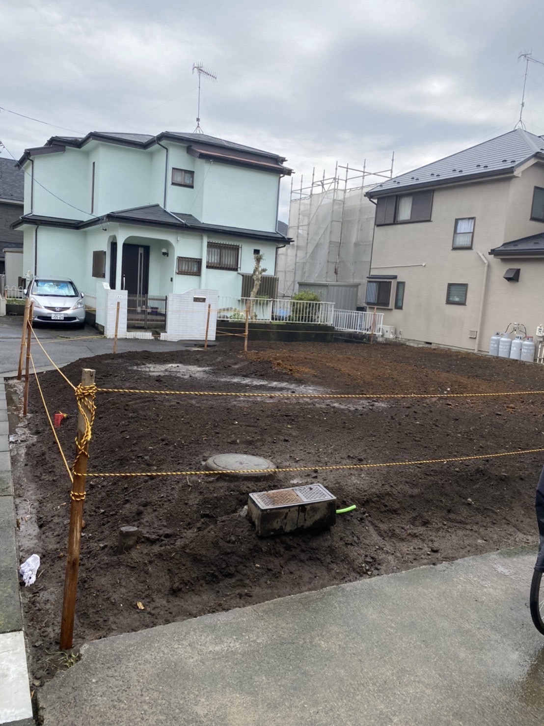 横浜市瀬谷区下瀬谷の解体工事の画像