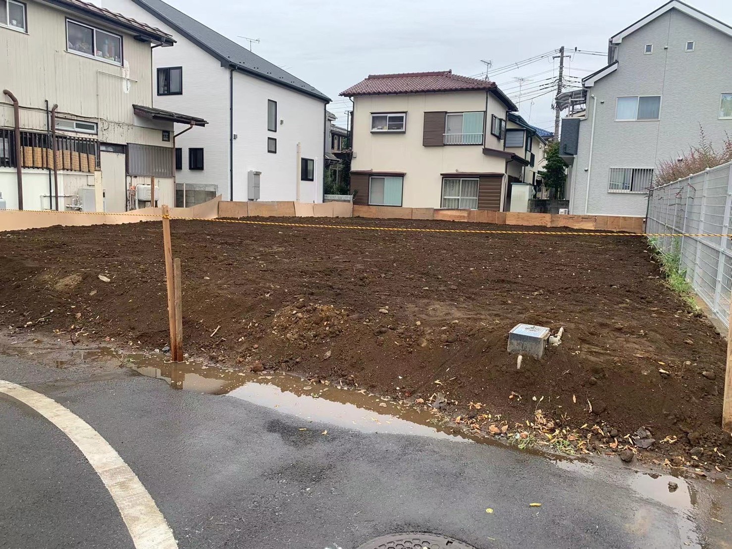 横浜市磯子区杉田の解体工事の画像