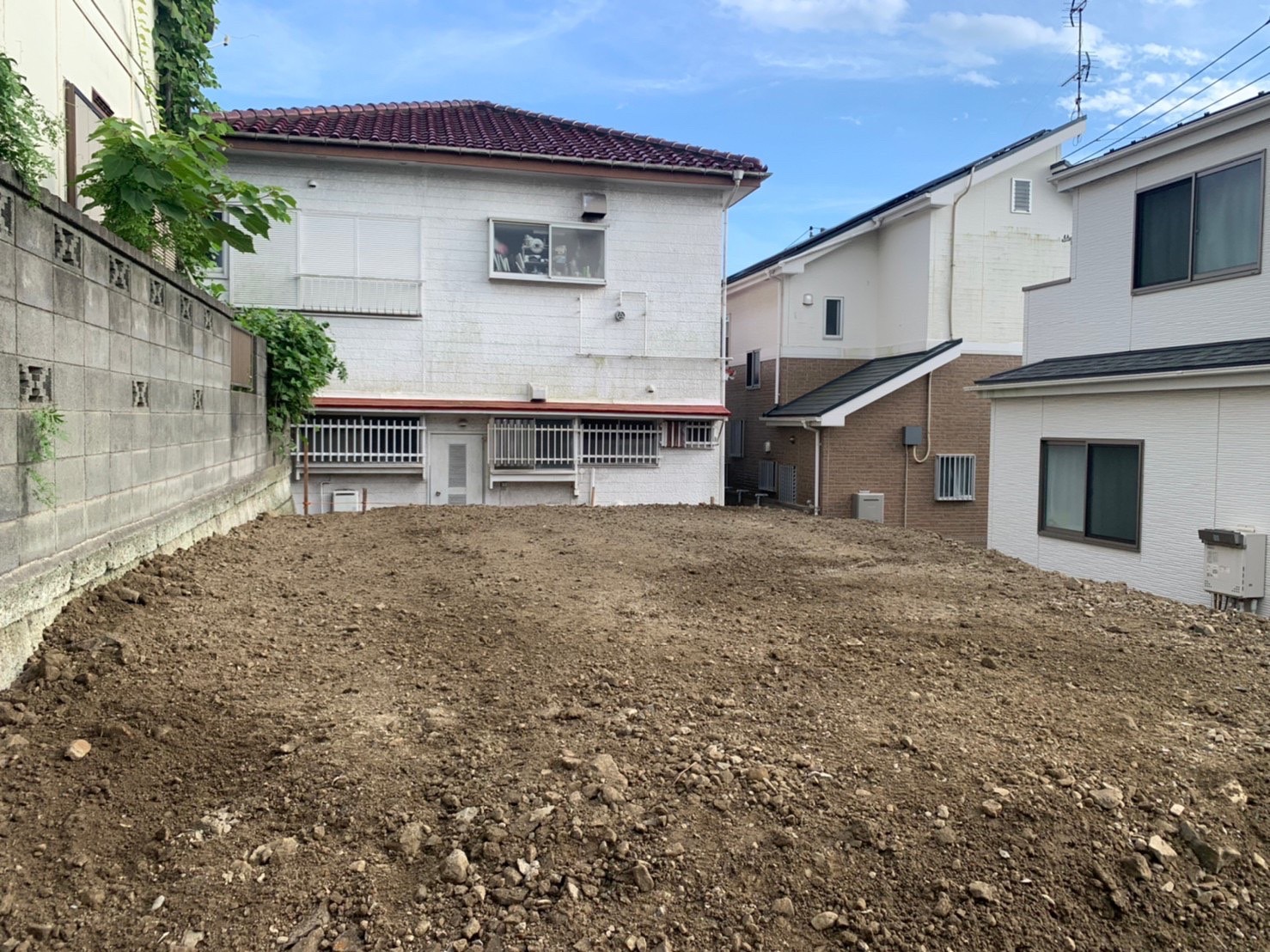 横須賀市浦上台の解体工事の画像