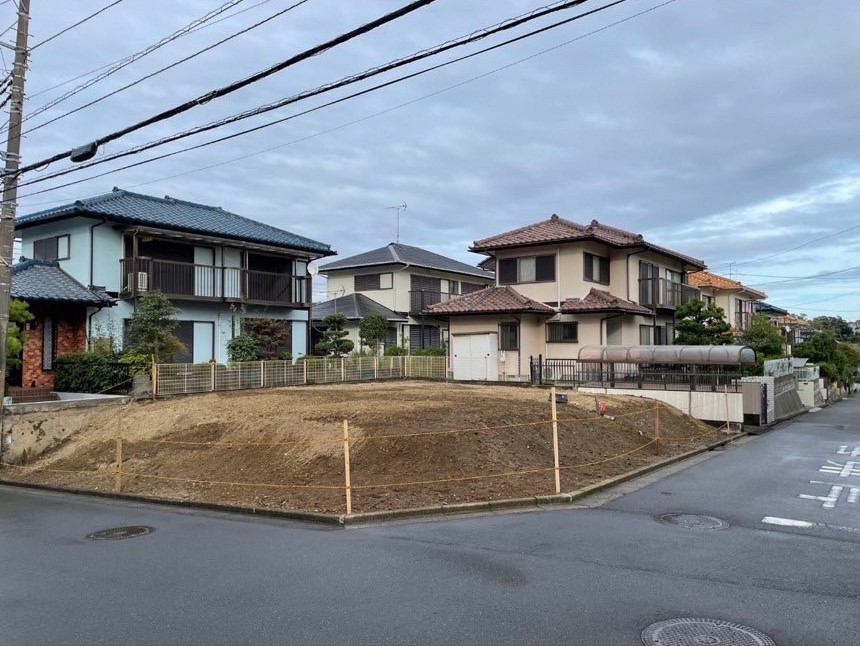 横須賀市湘南鷹取の解体工事の画像