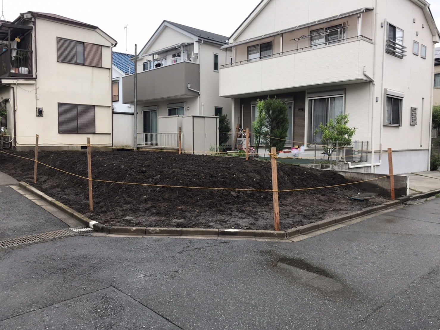 武蔵村山市大南の解体工事の画像