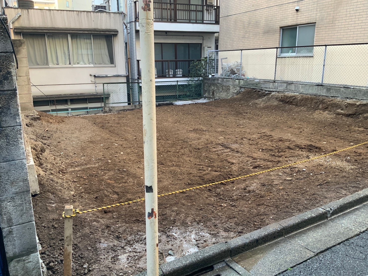 渋谷区円山町の解体工事の画像