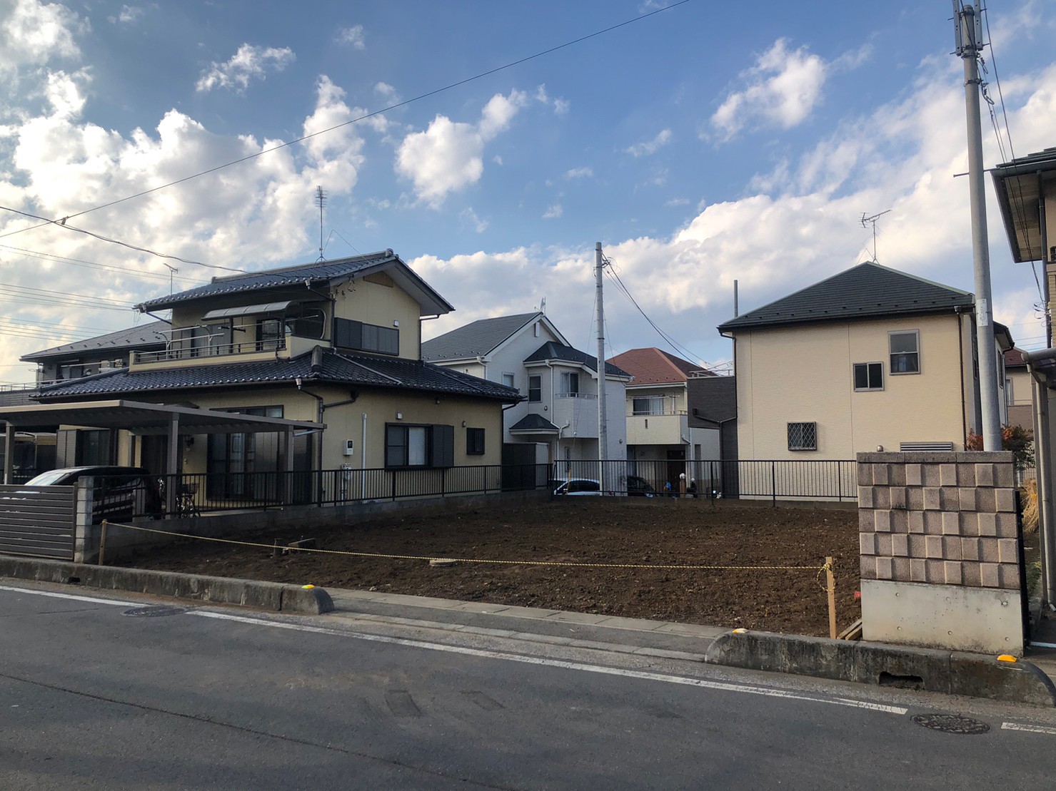 狭山市祇園の解体工事の画像