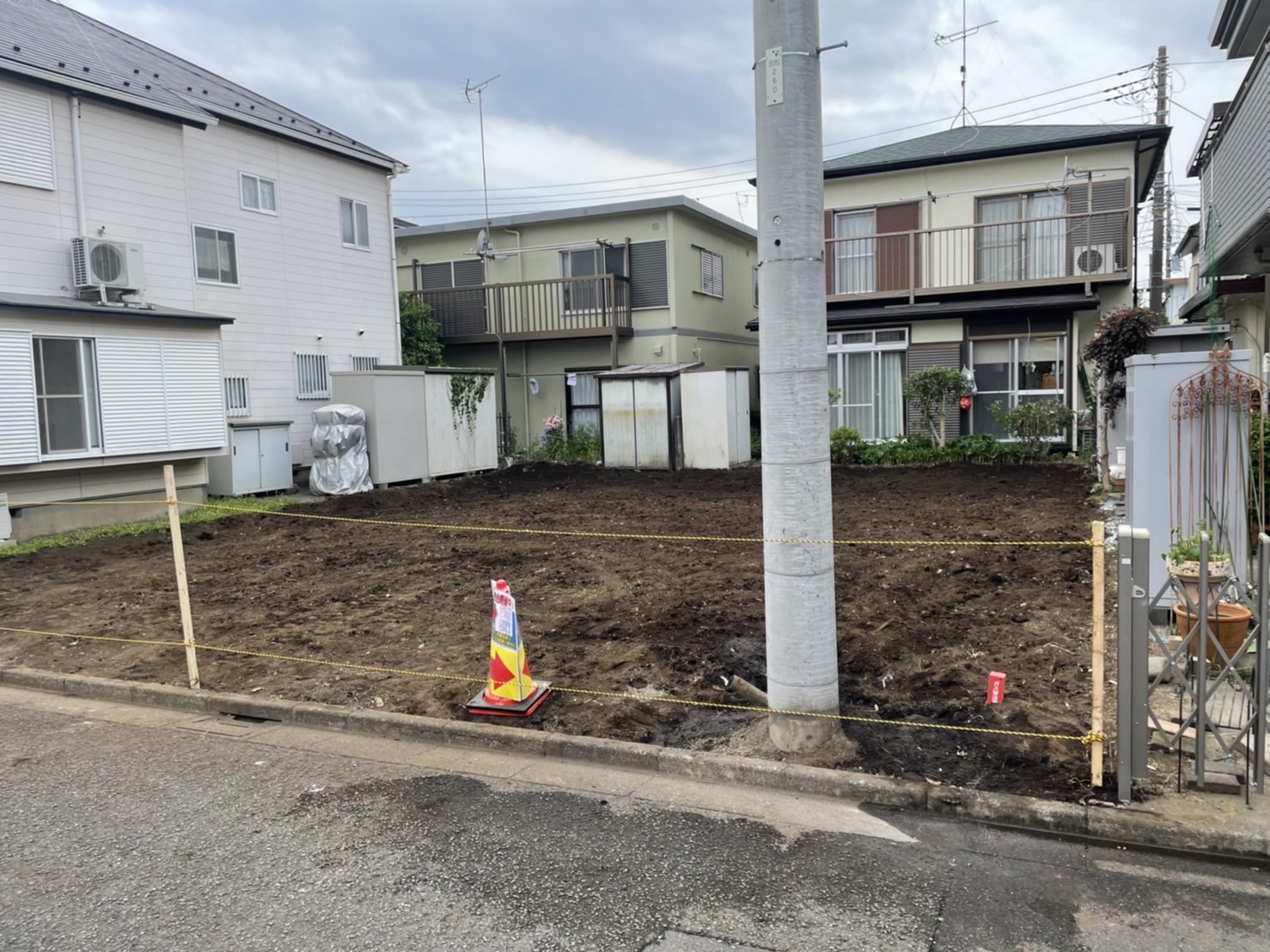 相模原市南区若松の解体工事の画像