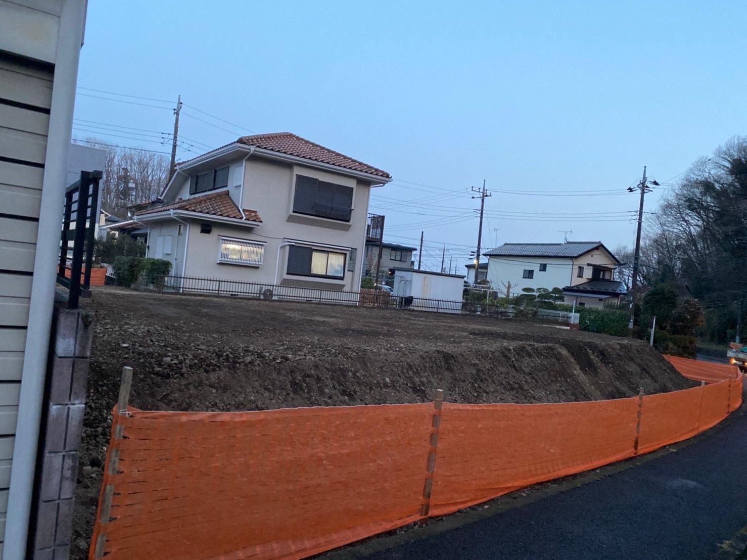 相模原市緑区若葉台の解体工事の画像