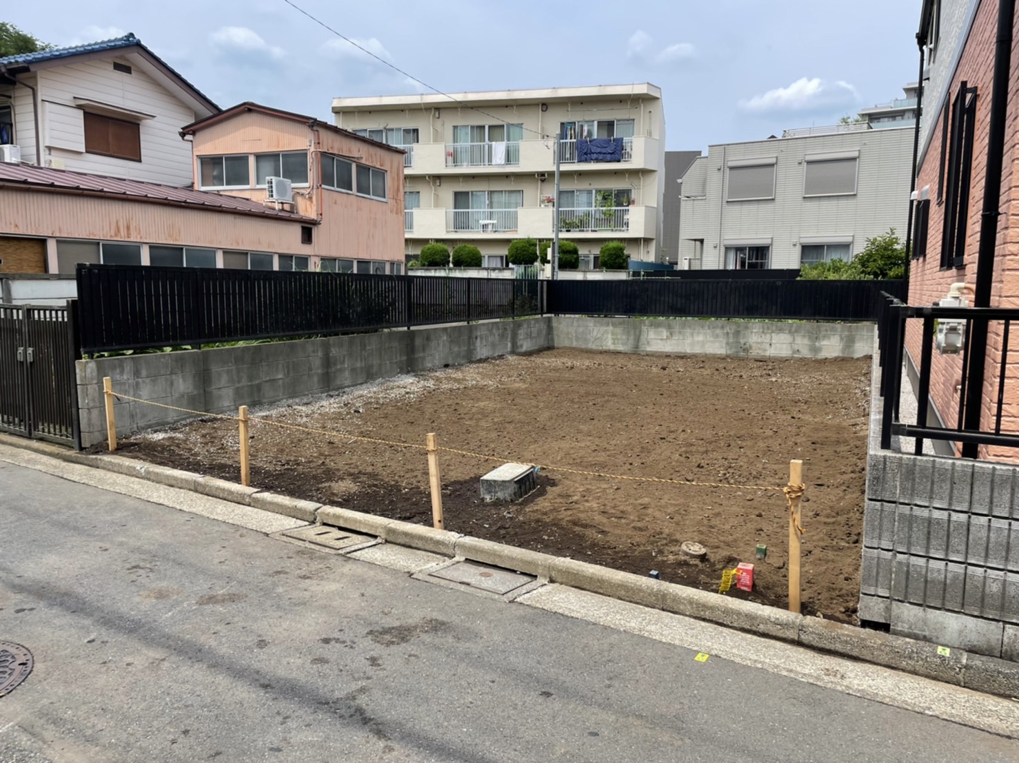 立川市高松町の解体工事の画像