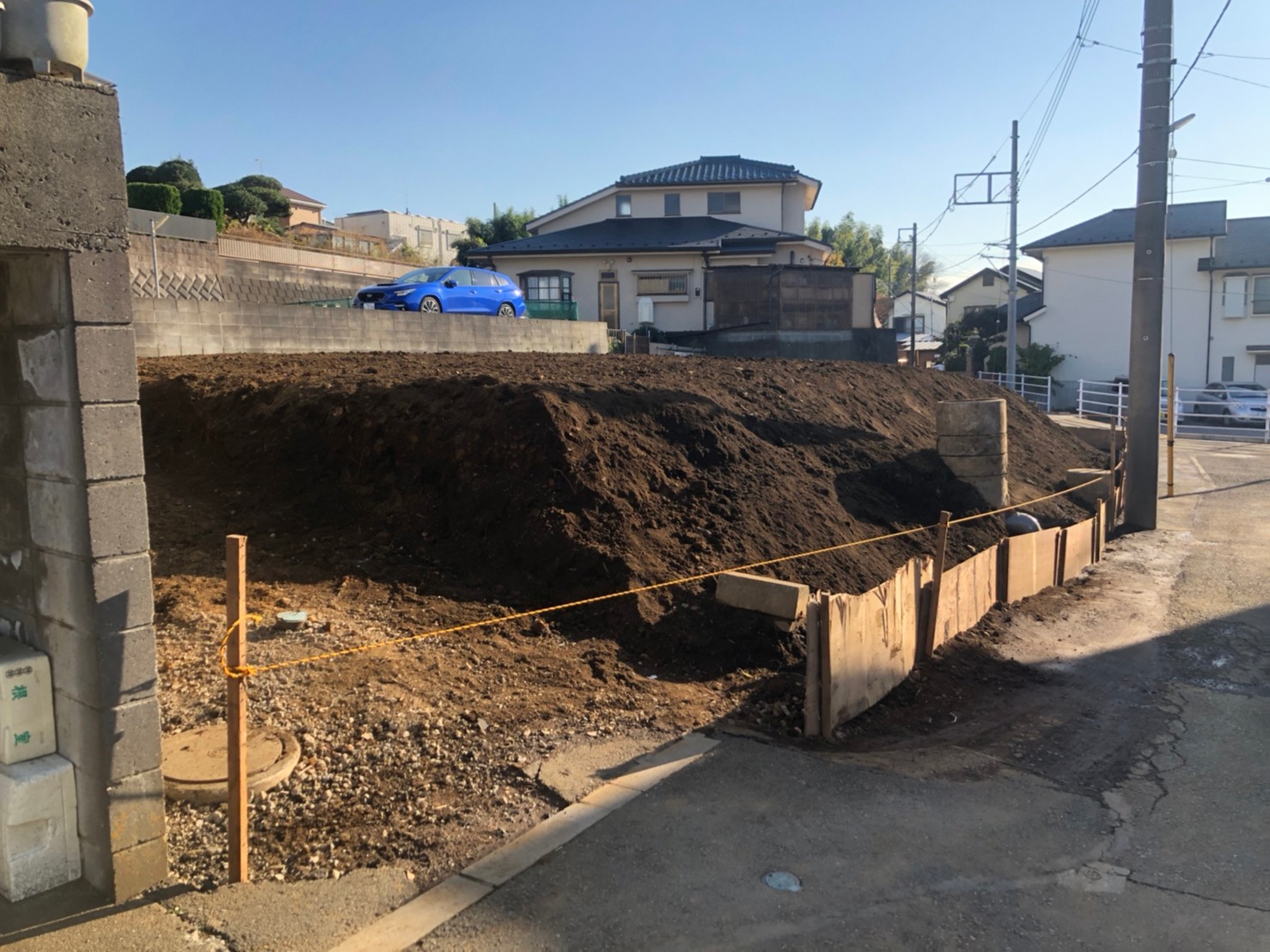 綾瀬市深谷中の解体工事の画像