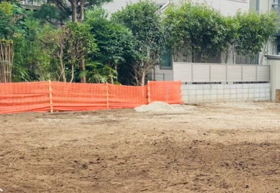 練馬区東大泉の解体工事の画像