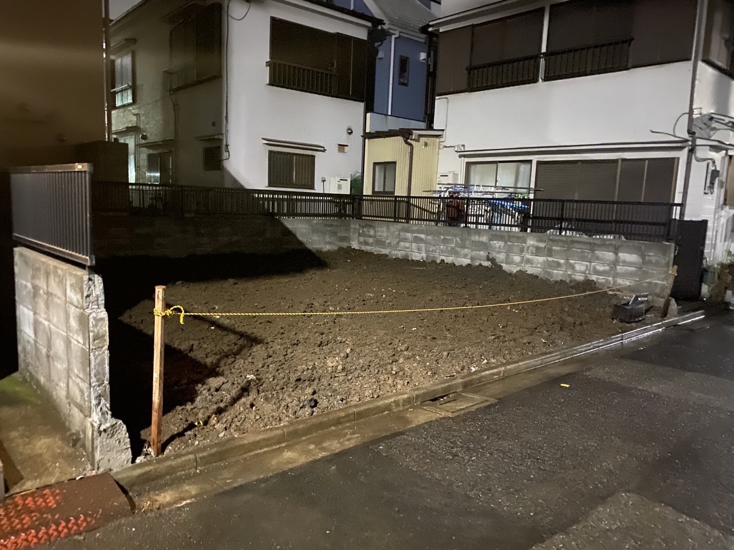 葛飾区堀切の解体工事の画像