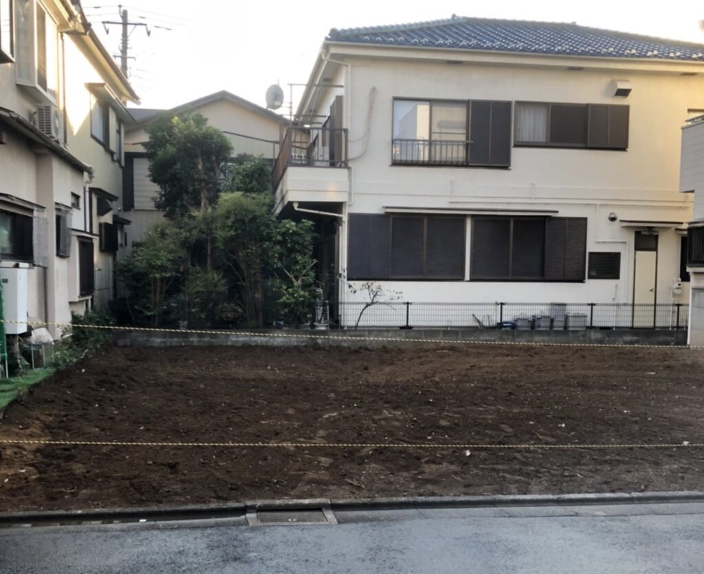葛飾区柴又の解体工事