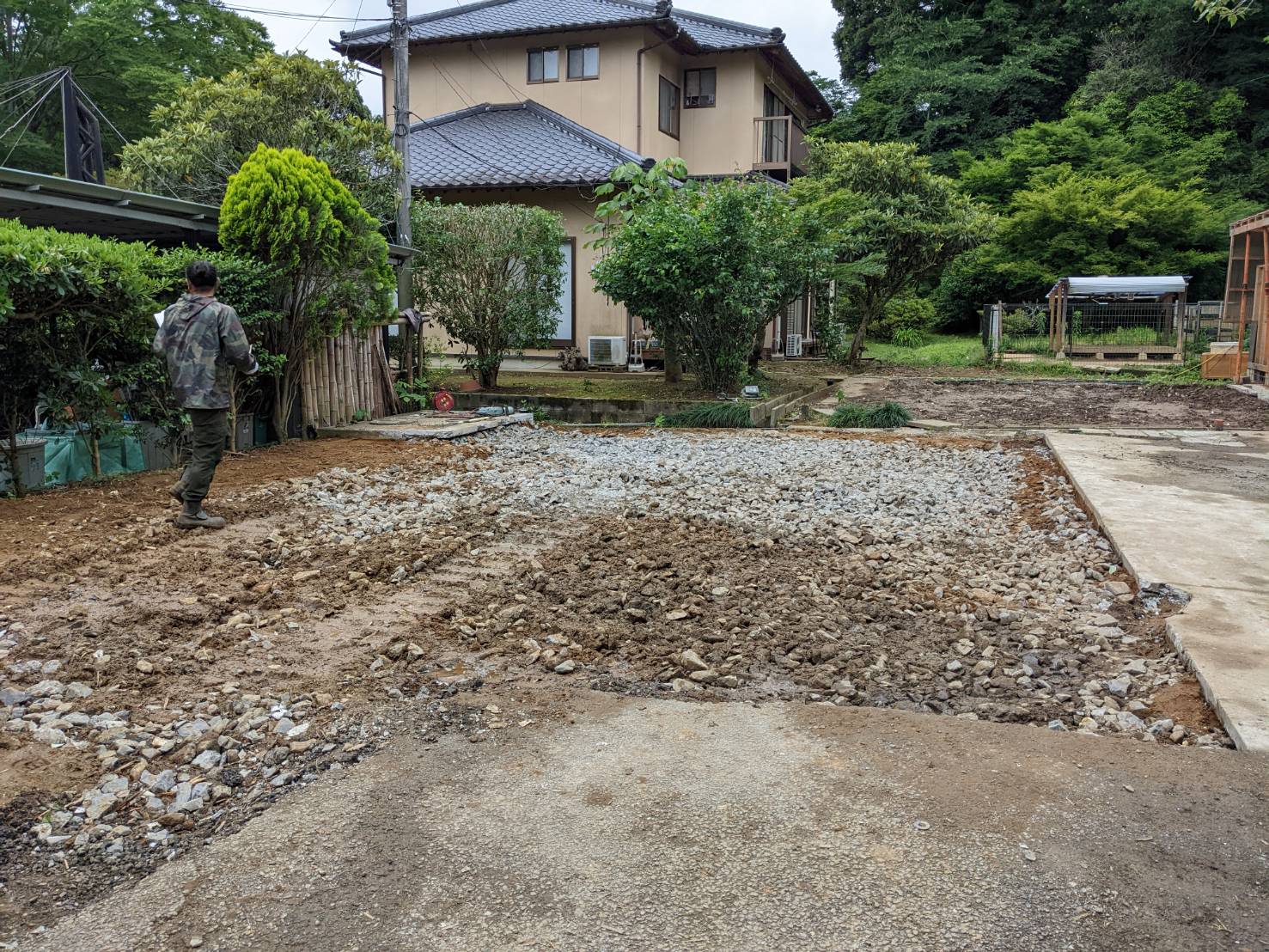 行方市小高の解体工事の画像