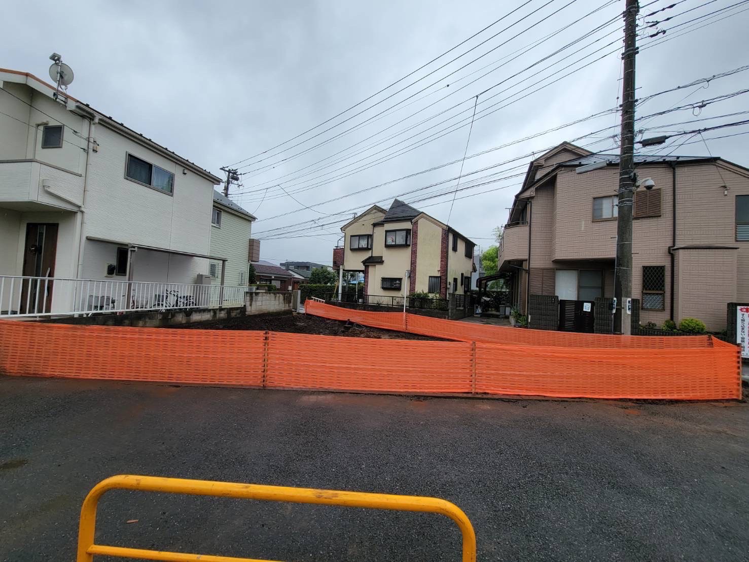 西東京市住吉町の解体工事の画像