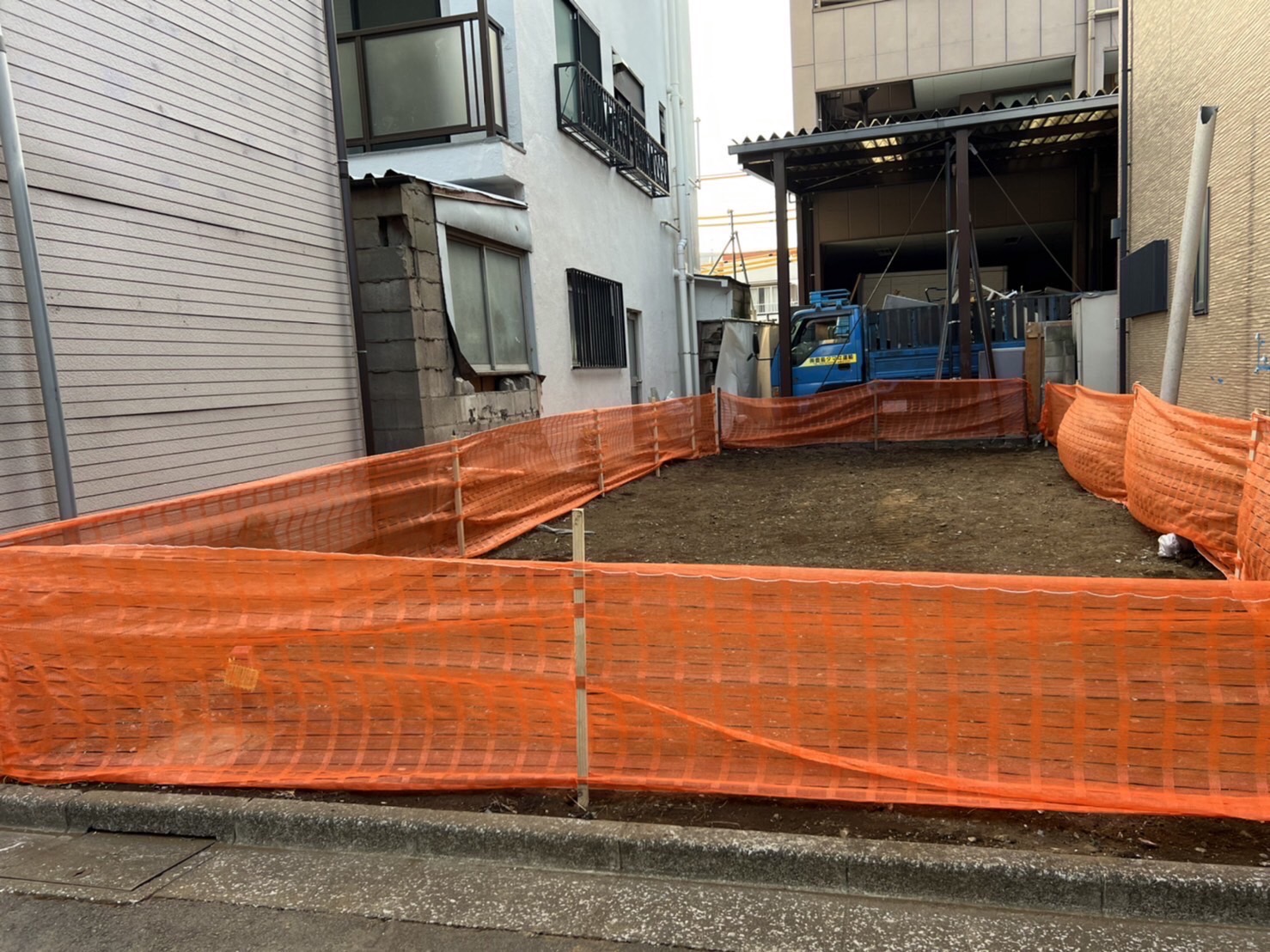 豊島区千早の解体工事の画像