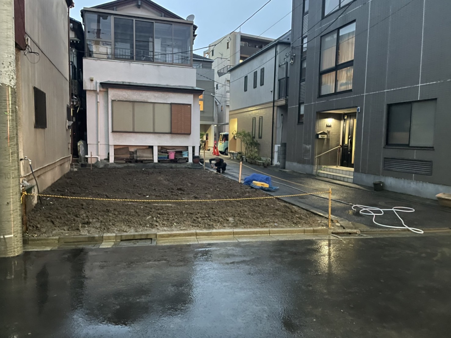 足立区中川の解体工事の画像