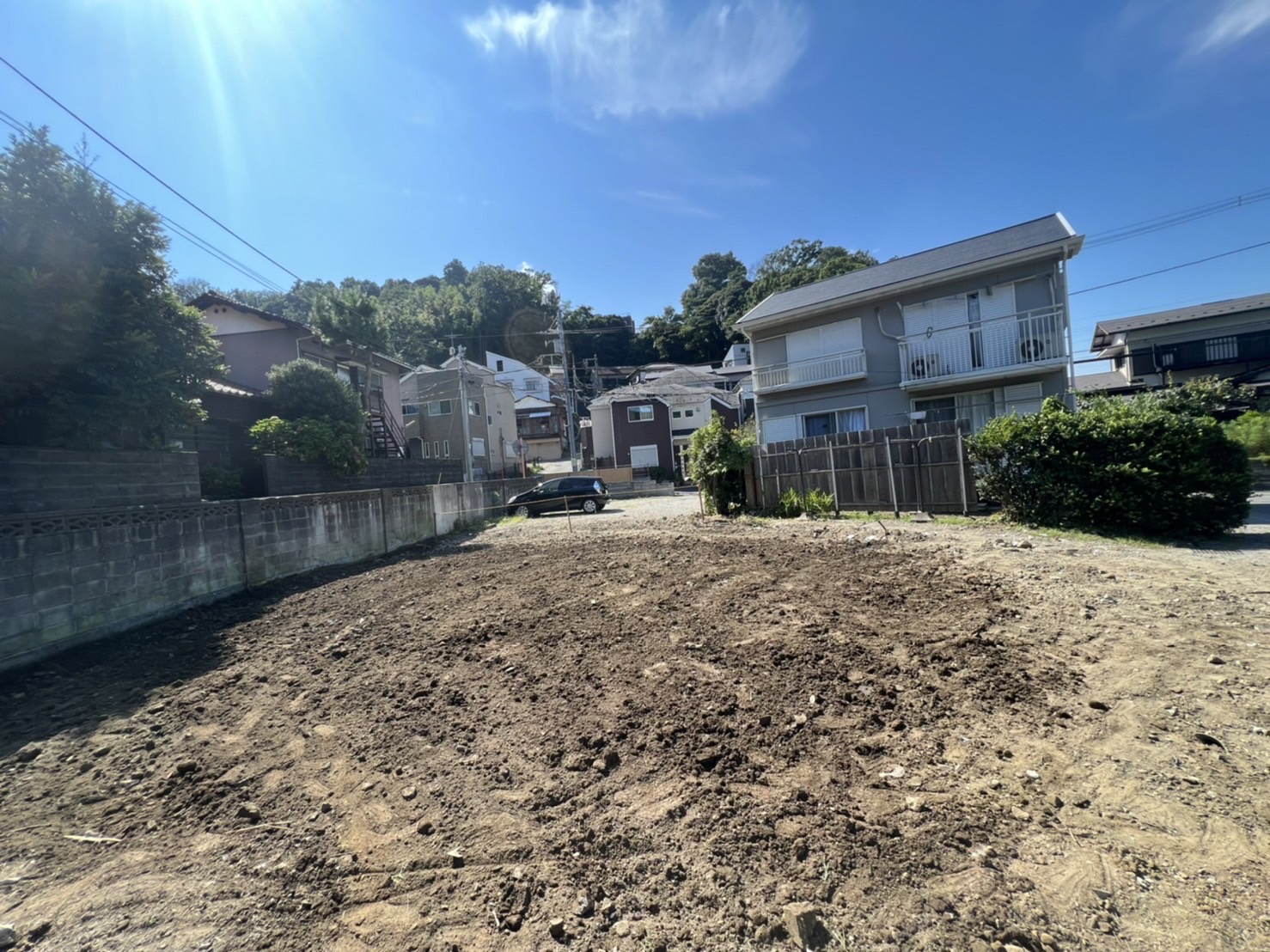 鎌倉市岩瀬の解体工事の画像