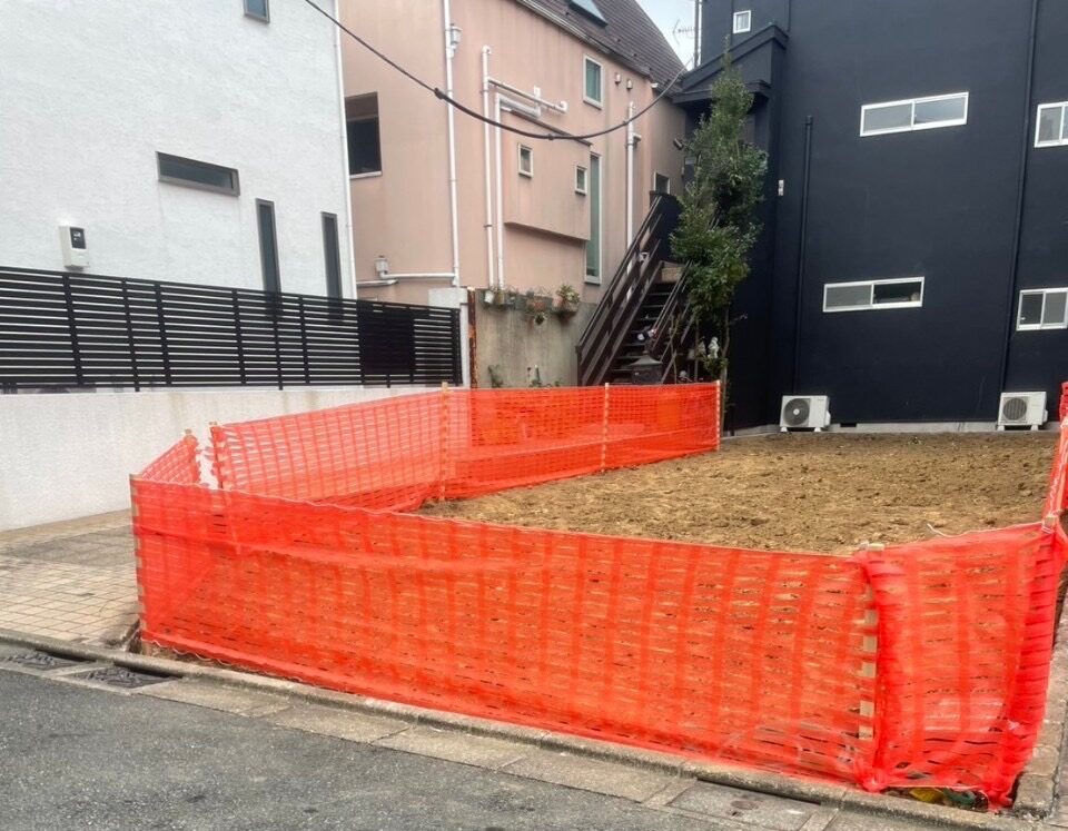世田谷区奥沢の解体工事の画像