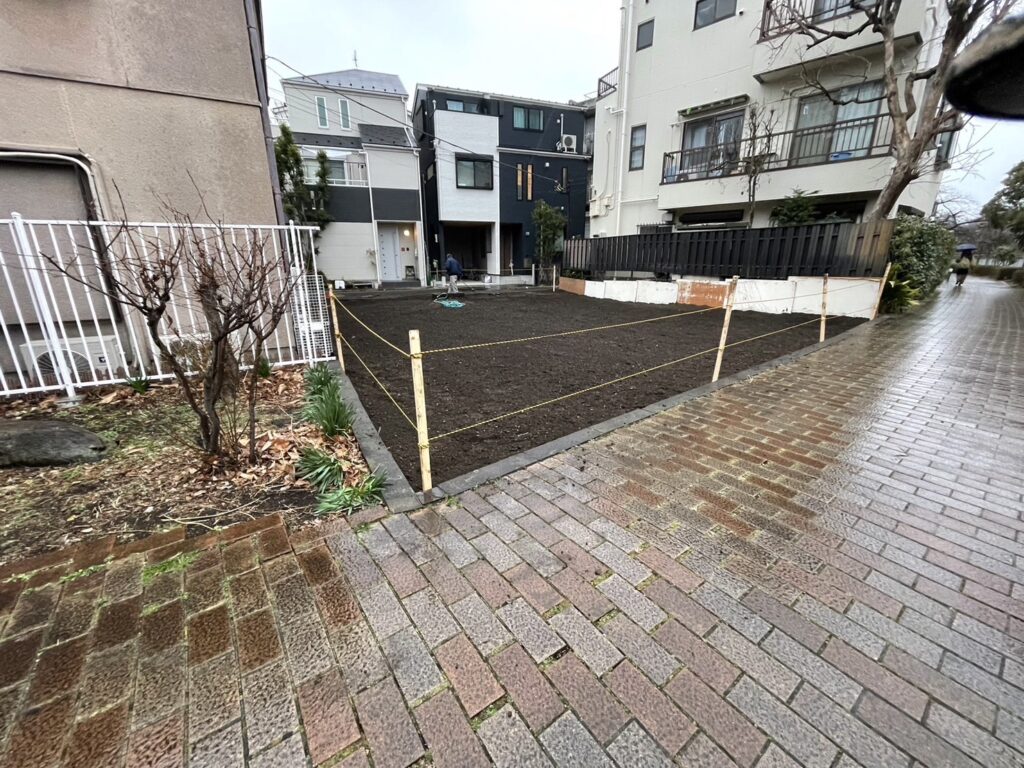 中野区中央の解体工事