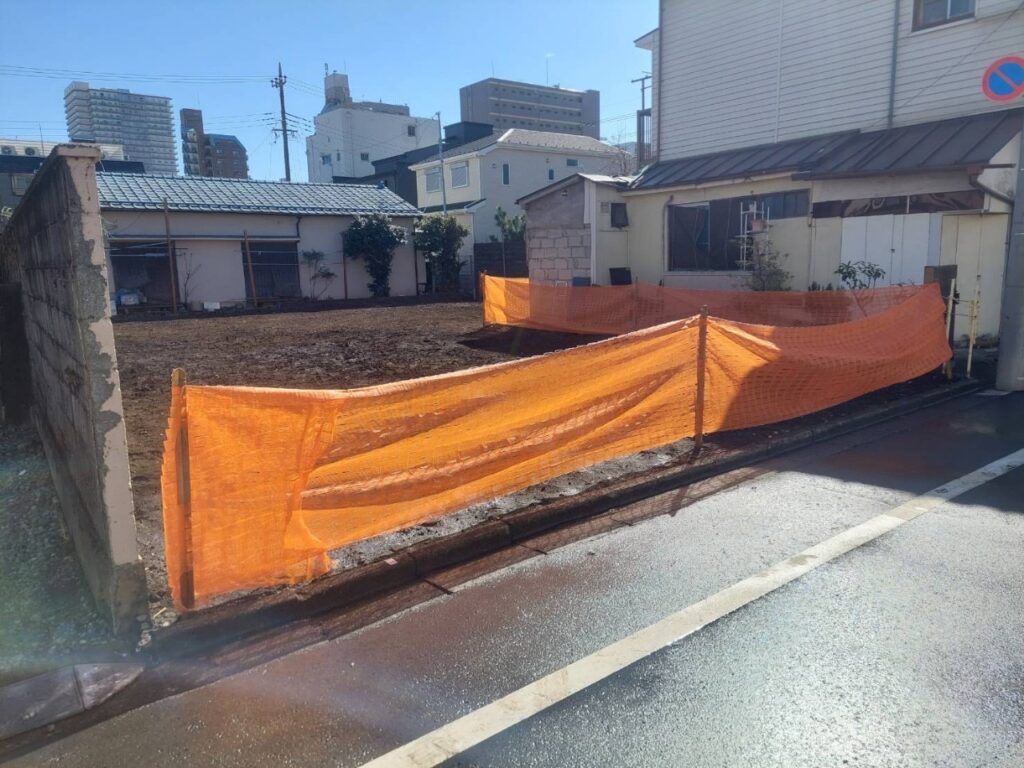 八王子市本郷町の解体工事