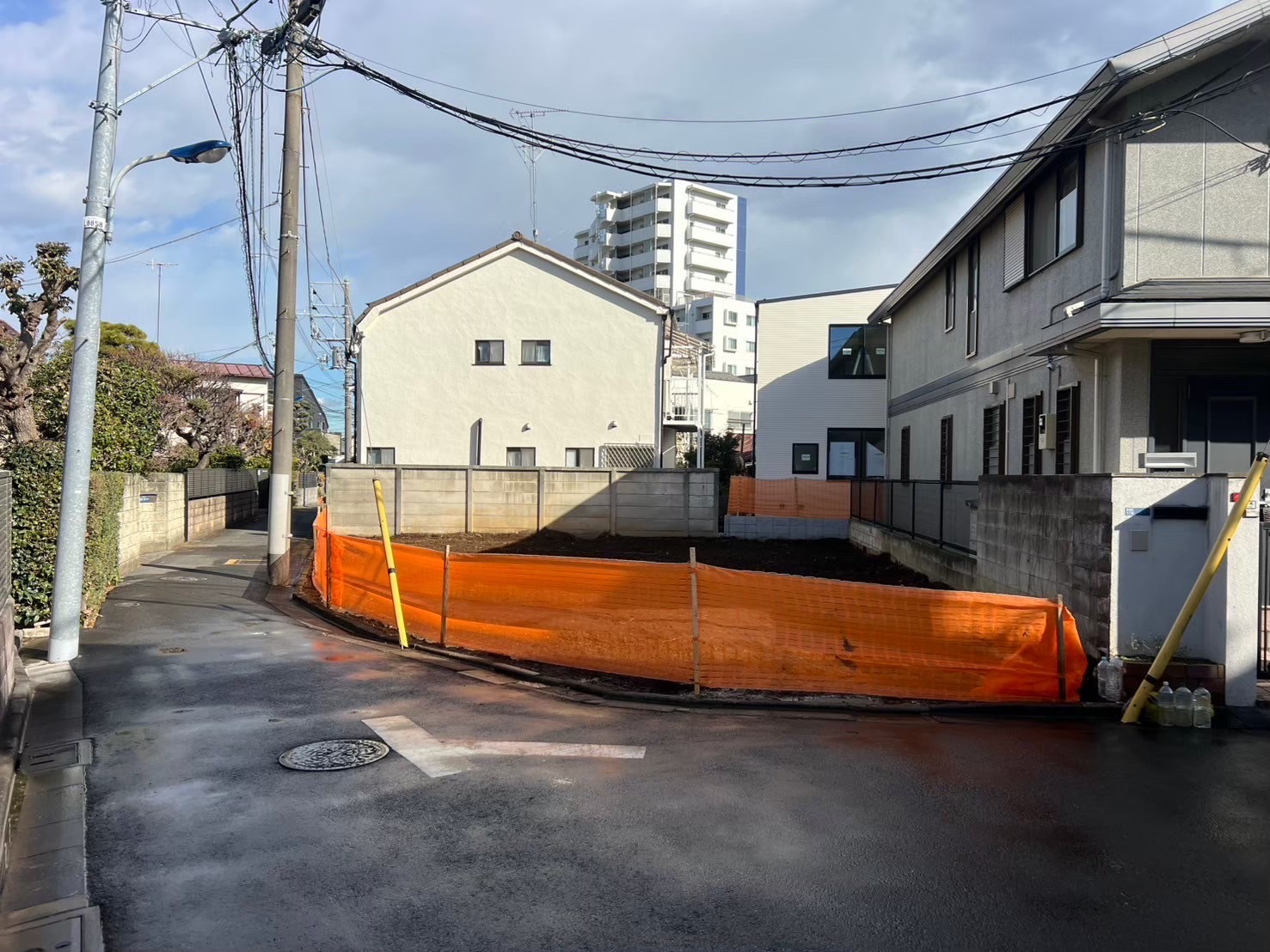 北区赤羽台の解体工事の画像