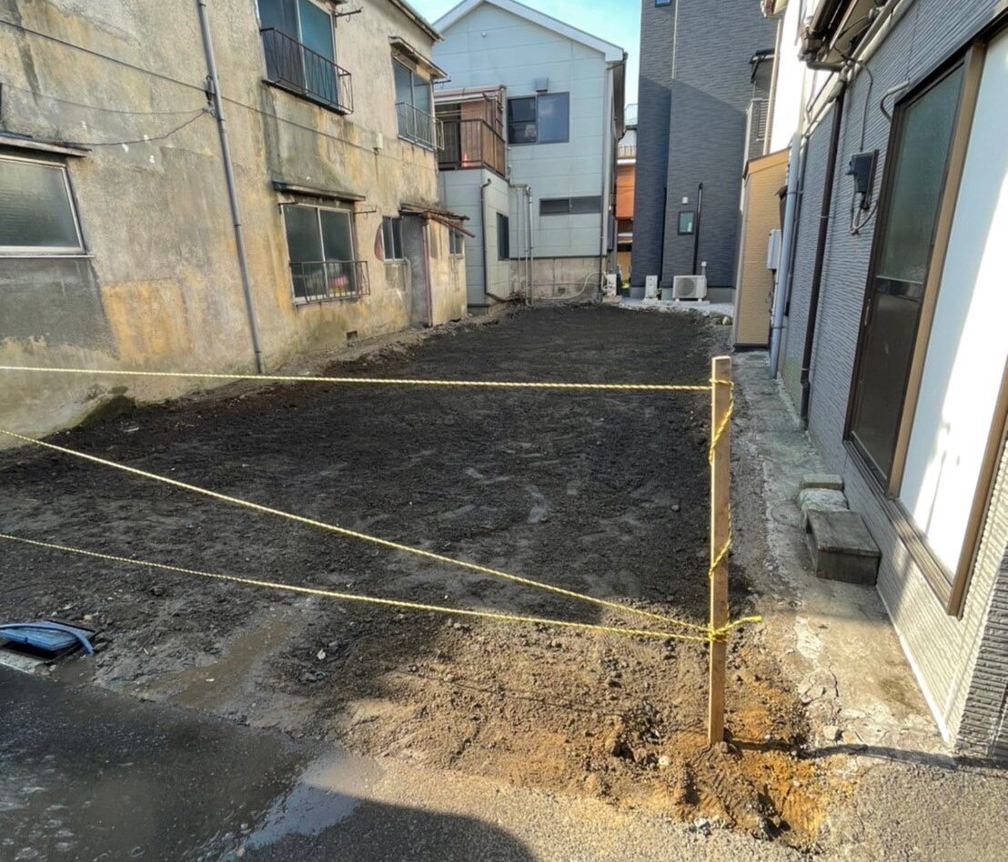 墨田区八広の解体工事の画像