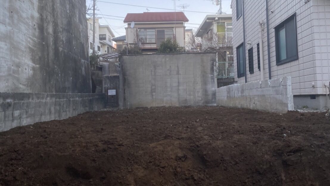 大田区南馬込の解体工事の画像