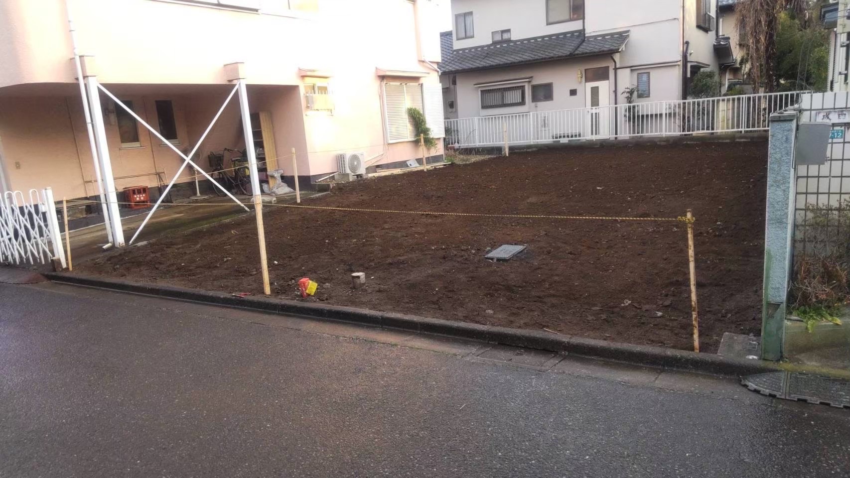 小平市花小金井の解体工事の画像