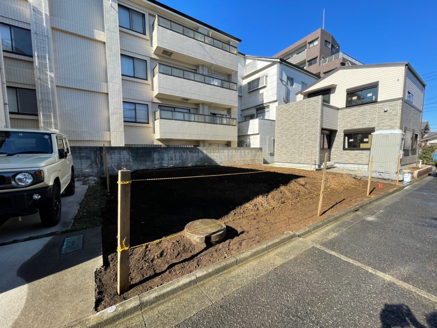 小金井市貫井北町の解体工事の画像