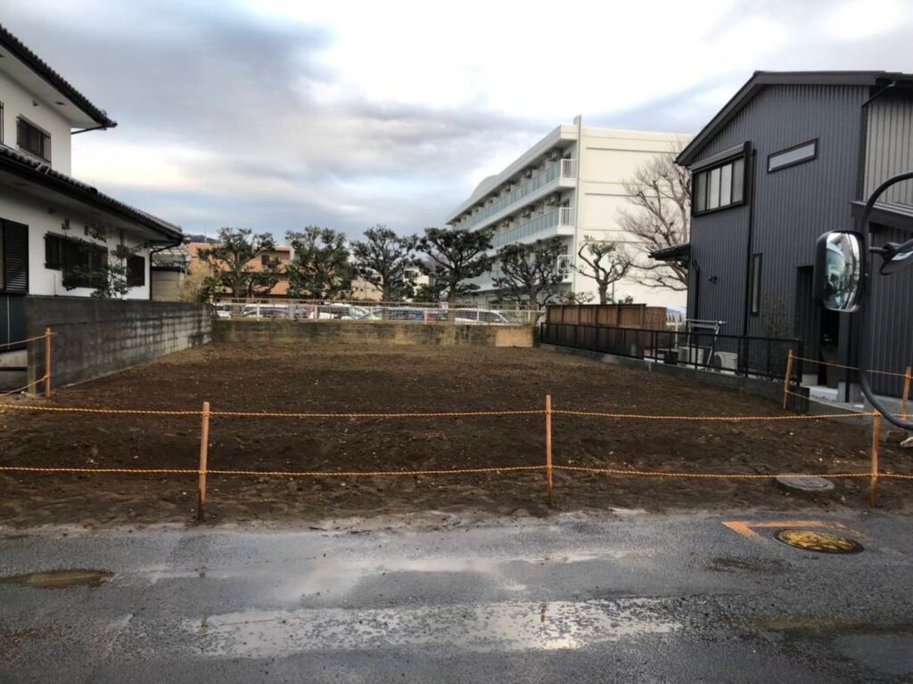 平塚市南原の解体工事