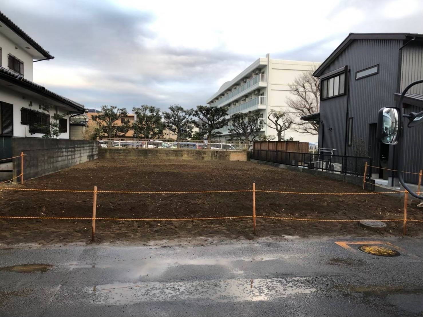 平塚市南原の解体工事の画像