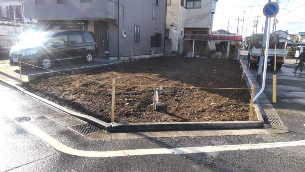 戸田市笹目の解体工事