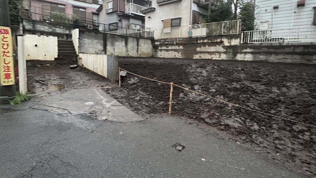 所沢市上安松の解体工事の画像