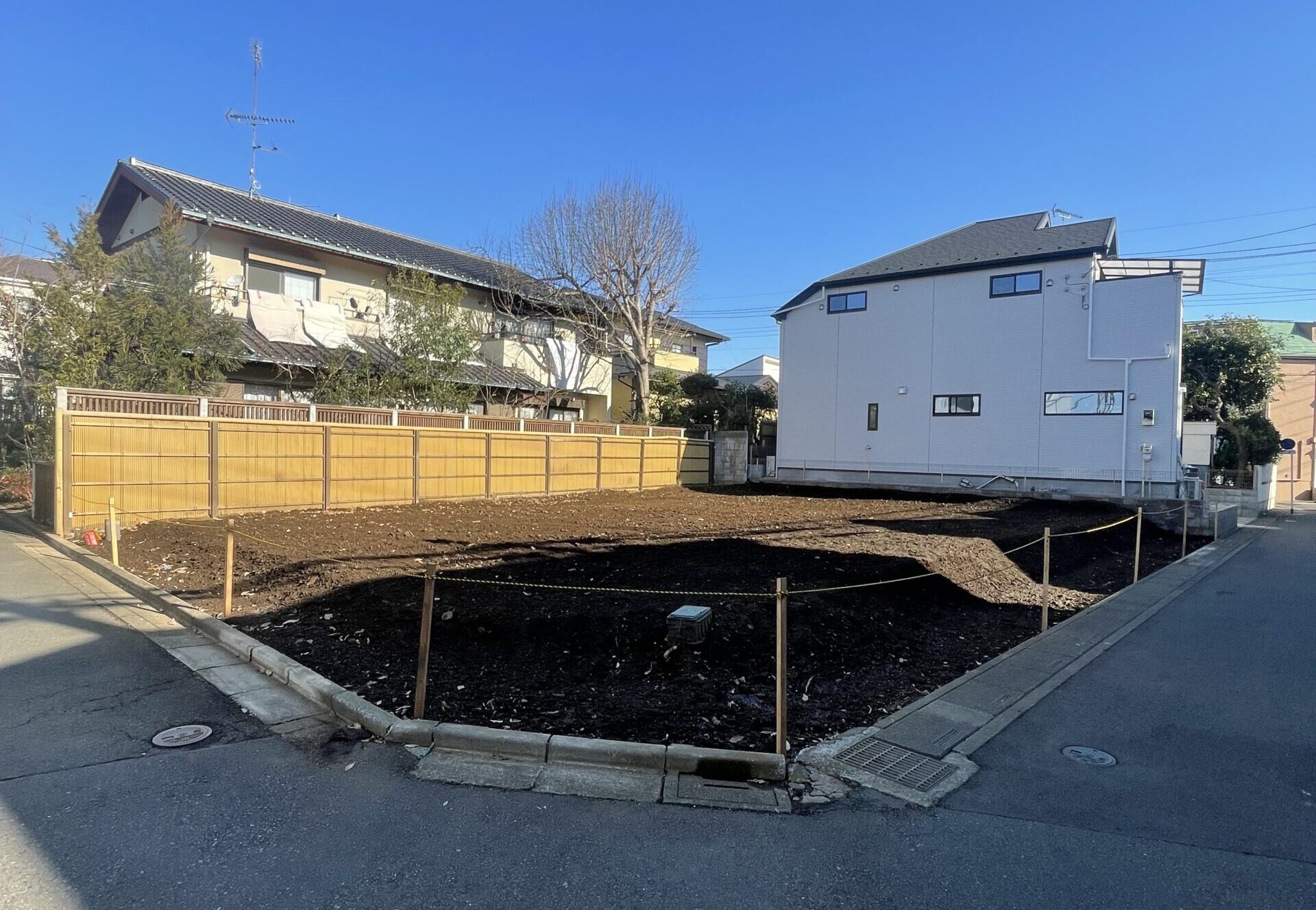 新座市池田の解体工事の画像